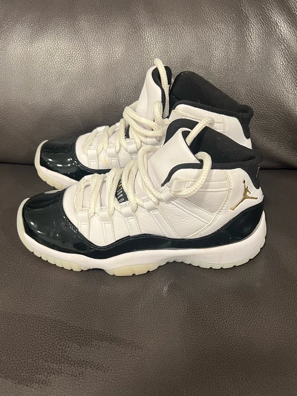 Nike Kids Jordan 11 worn once indoors for a few hours. Like new!
